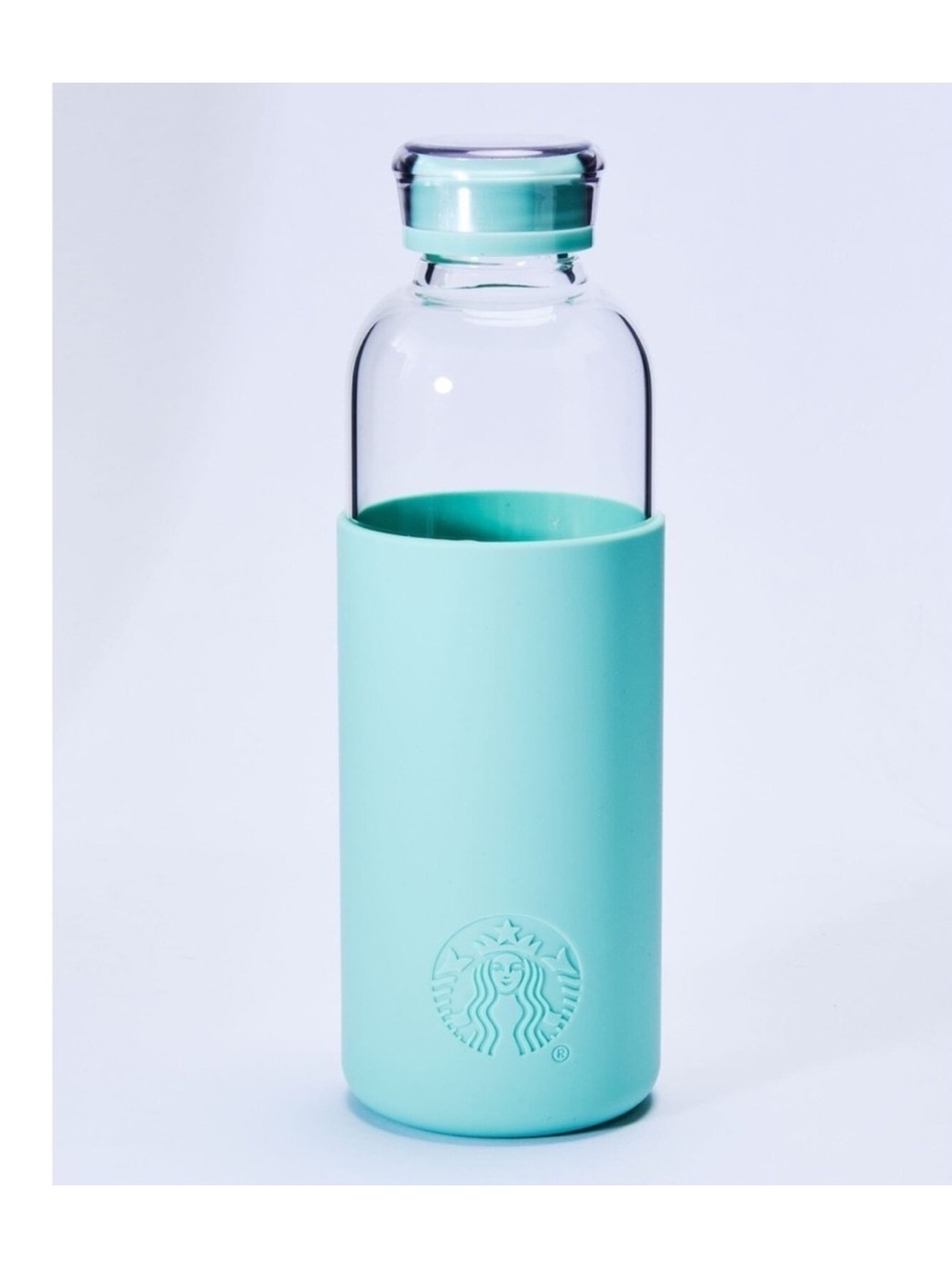 Starbucks 2026 Limited Edition Road Trip Collection 24oz Aqua Glass Water Bottle
